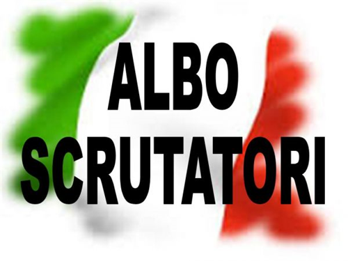 Aggiornamento dell'albo unico comunale degli scrutatori elettorali